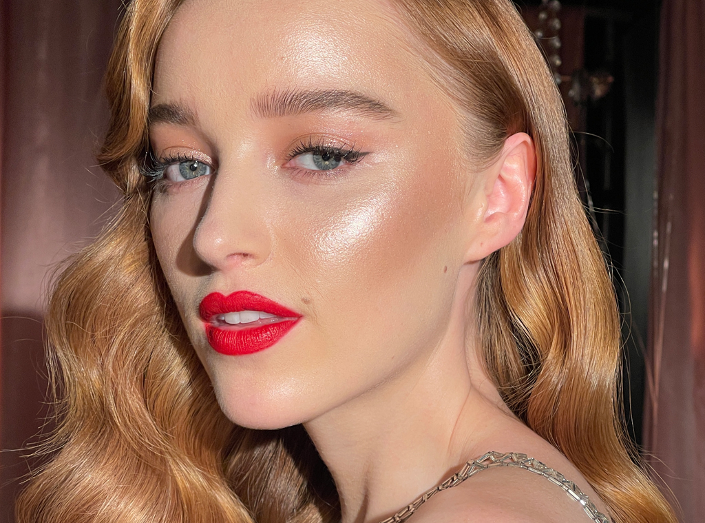 Phoebe Dynevor Stars in Charlotte Tilbury's Glam Holiday 2021 Campaign